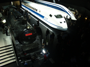 蒸気機関車と新幹線